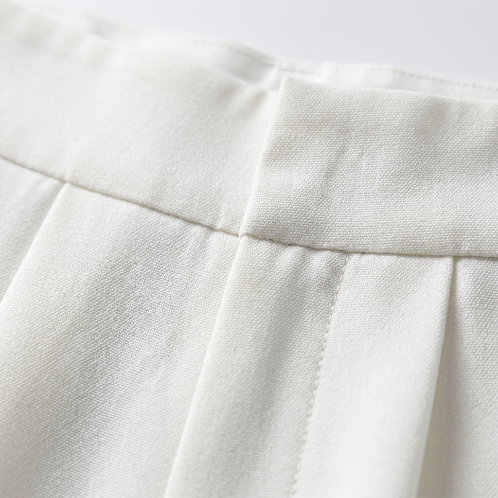 Pantalón sastre de tiro alto para mujer