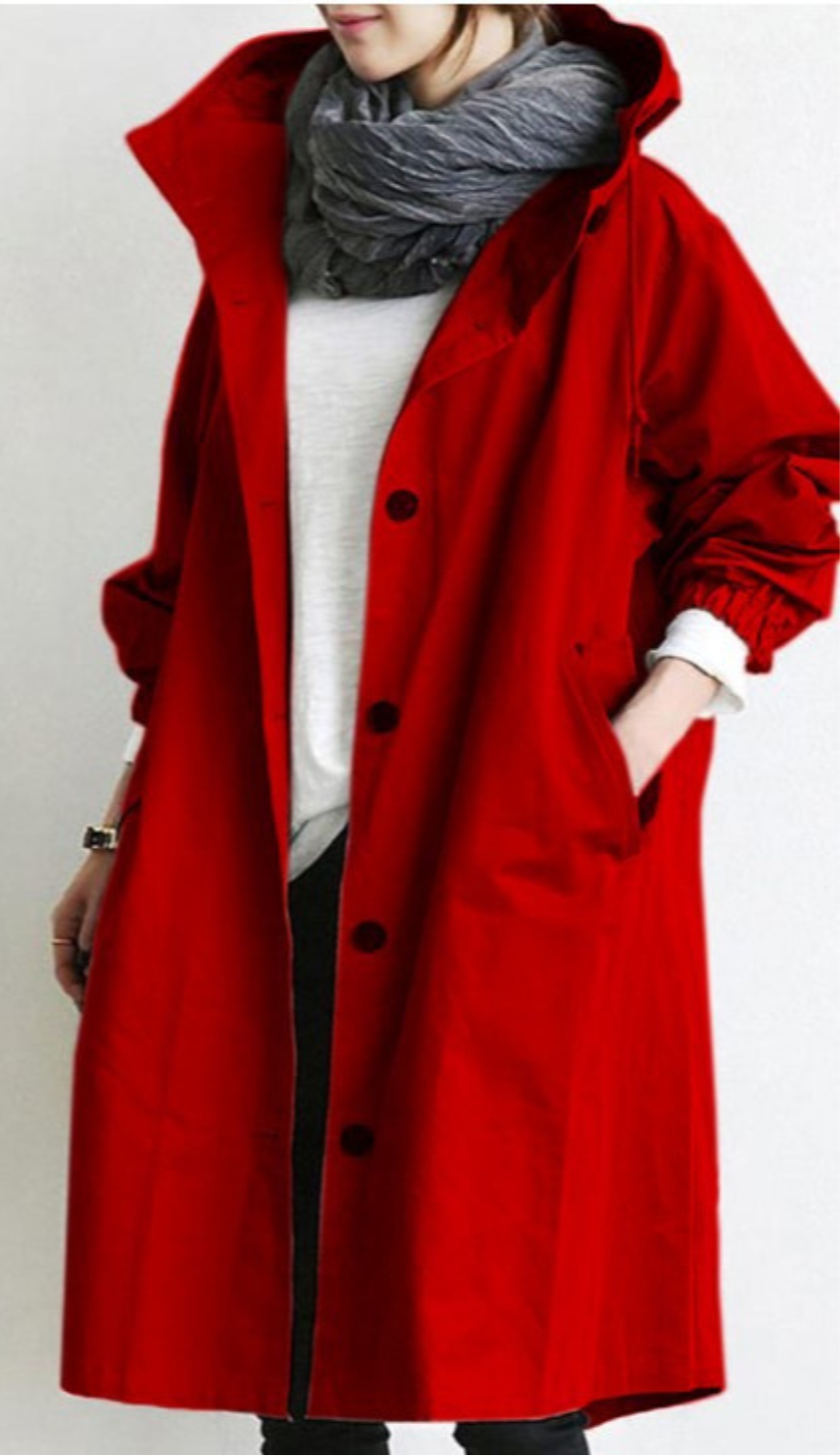 Trench da donna impermeabile e antivento