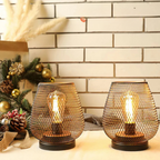 Lanterne lampe de table LED sans fil portable pour intérieur et extérieur