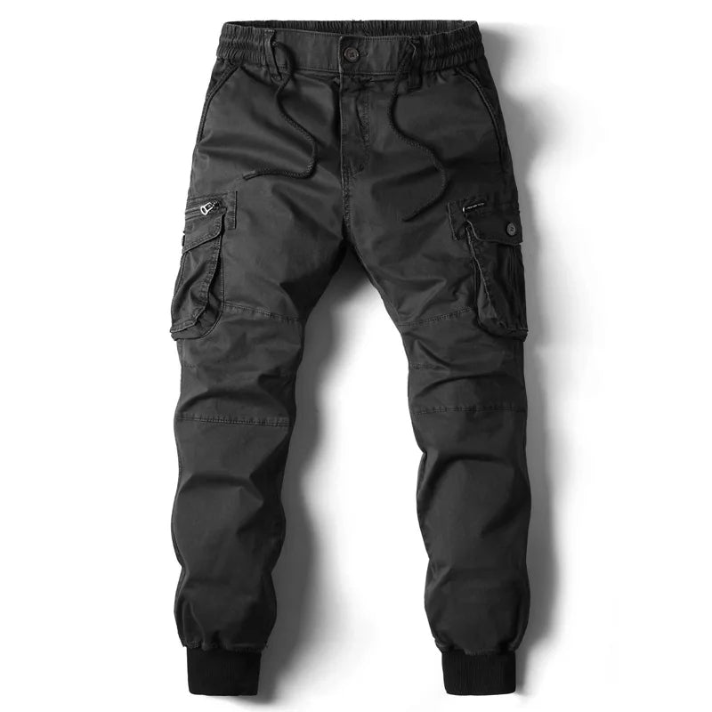 Jogger cargo homme utilitaire tissu résistant flexible