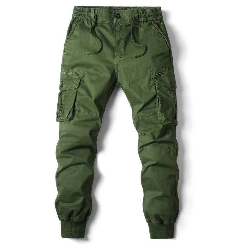 Jogger cargo homme utilitaire tissu résistant flexible