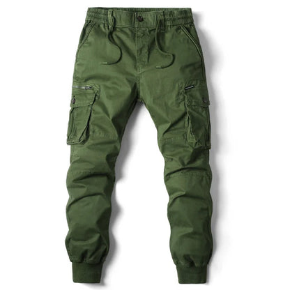 Jogger cargo homme utilitaire tissu résistant flexible