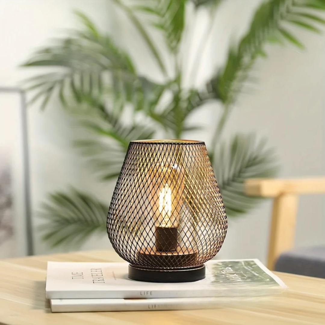Lanterne lampe de table LED sans fil portable pour intérieur et extérieur