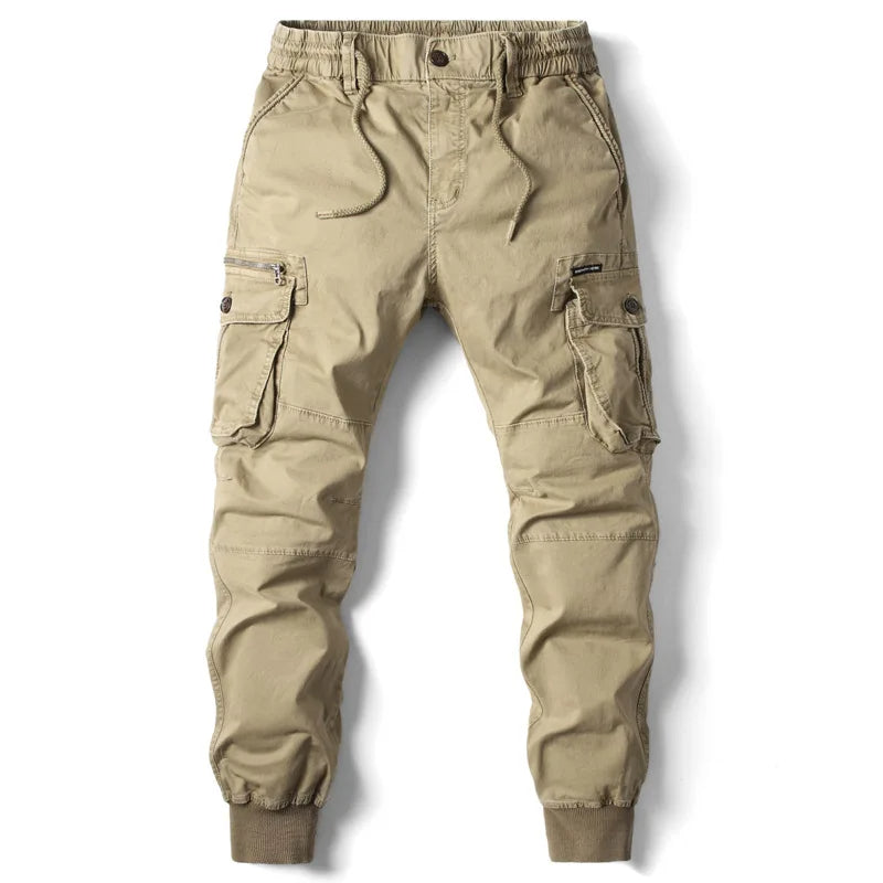 Jogger cargo homme utilitaire tissu résistant flexible