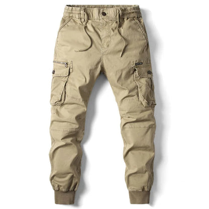 Jogger cargo homme utilitaire tissu résistant flexible