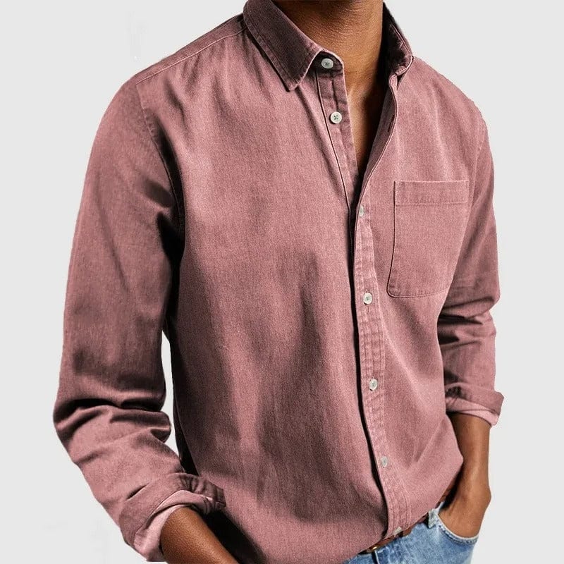 Chemise homme coupe ajustée casual premium usage quotidien