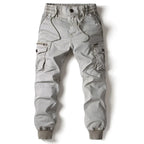 Pantalón jogger cargo utilitario para hombre, de tejido resistente y flexible