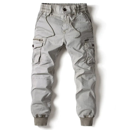 Jogger cargo homme utilitaire tissu résistant flexible