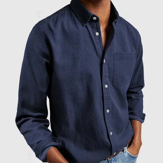 Chemise homme coupe ajustée casual premium usage quotidien