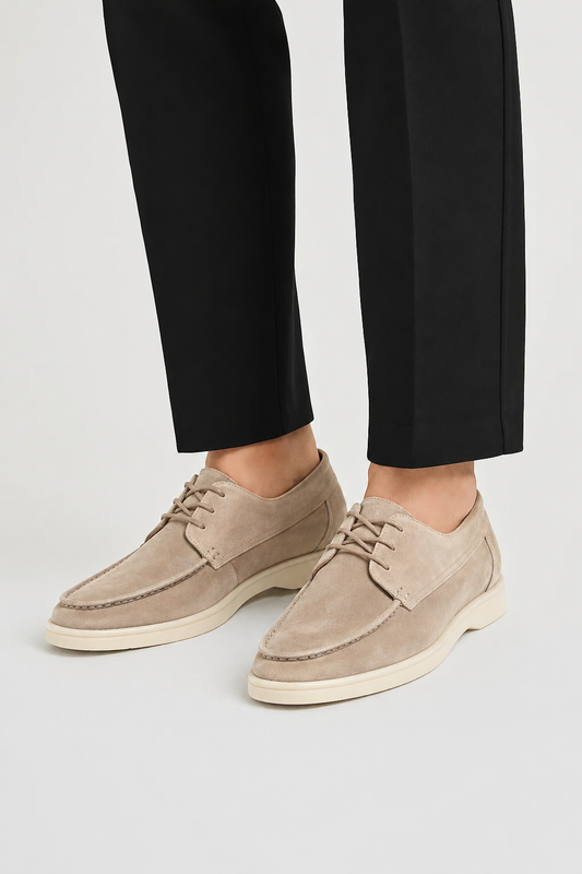 Mocassins Lacés Coupe Basse Style Classique pour Homme