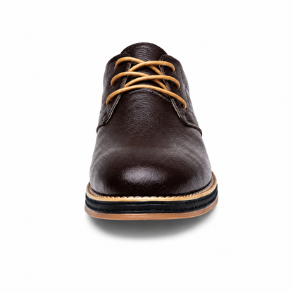 Chaussures homme cuir véritable fait main coutures artisanales