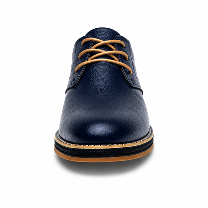 Chaussures homme cuir véritable fait main coutures artisanales
