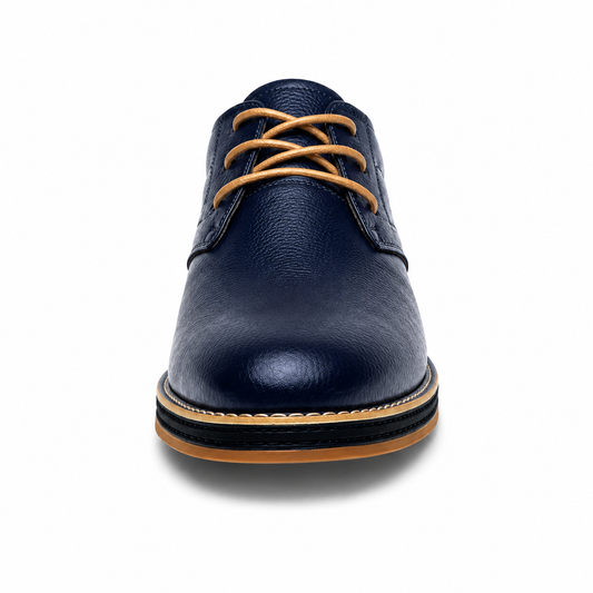 Chaussures homme cuir véritable fait main coutures artisanales