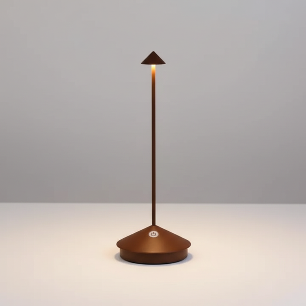 Lampe de table LED sans fil dimmable et étanche pour intérieur et extérieur