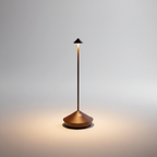 Lampe de table LED sans fil dimmable et étanche pour intérieur et extérieur