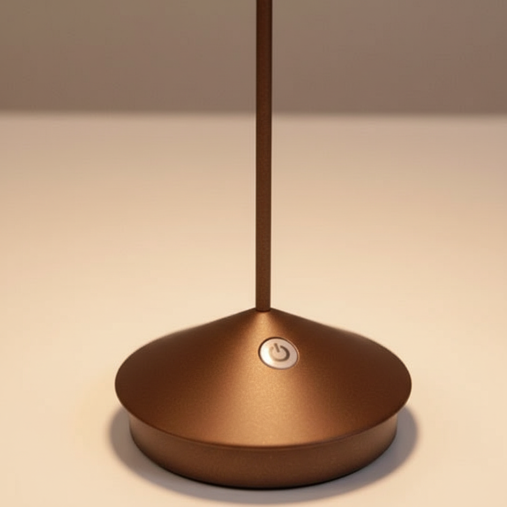Lampe de table LED sans fil dimmable et étanche pour intérieur et extérieur