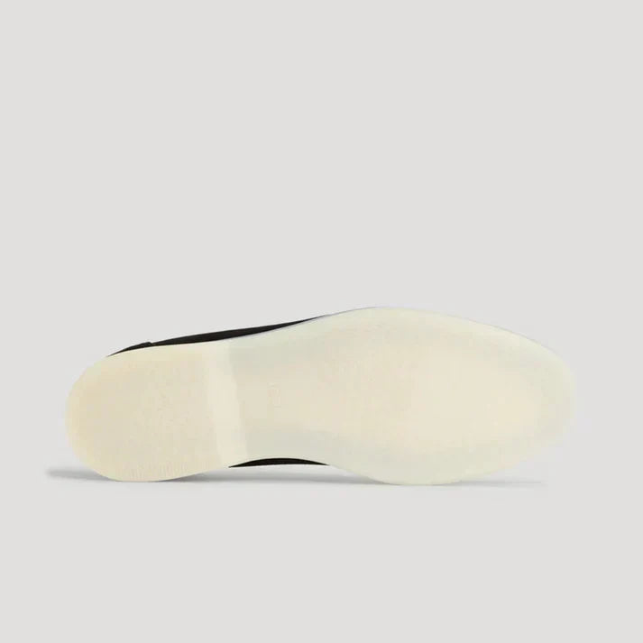 Mocassins homme daim coupe classique semelle souple élégants