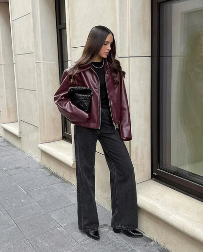 Veste Courte Coupe Classique pour Femme