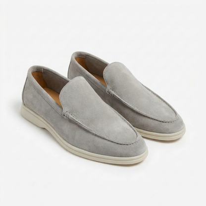 Mocassins Sans Lacets Coutures Apparentes Semelle Contrastée pour Homme