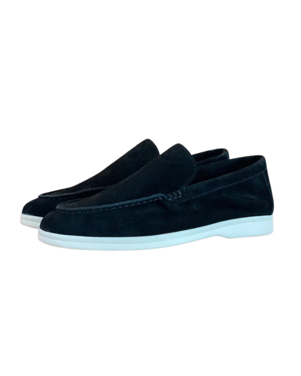 Mocassins homme daim coupe classique semelle souple élégants