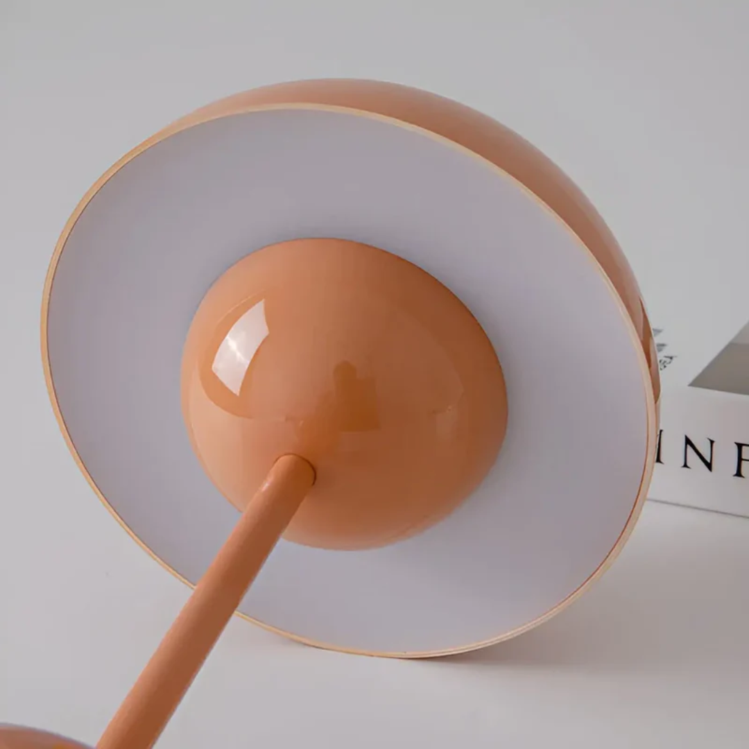 Lampe de table sans fil scandinave avec commande tactile et 7 couleurs