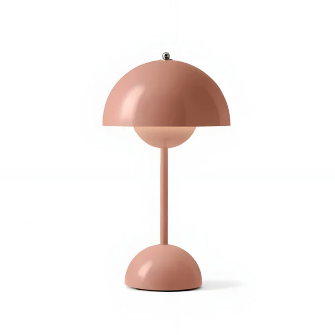 Lampe de table sans fil scandinave avec commande tactile et 7 couleurs