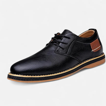 Chaussures homme cuir véritable fait main coutures artisanales