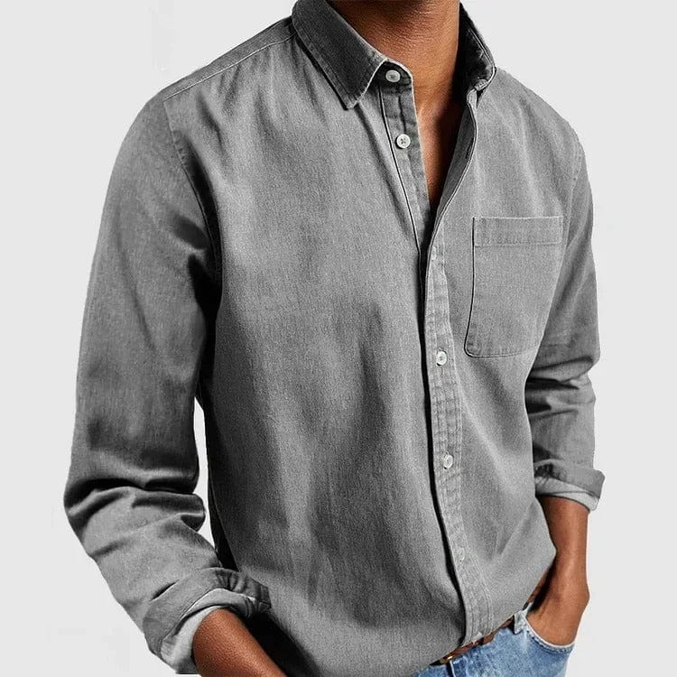 Chemise homme coupe ajustée casual premium usage quotidien