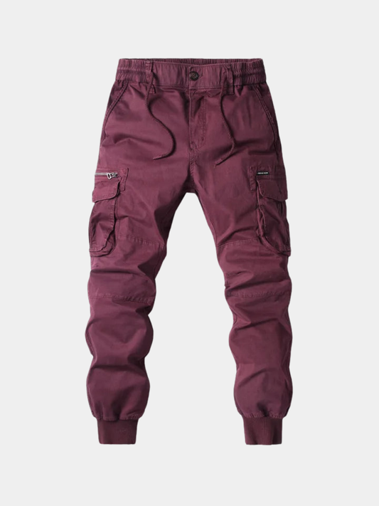 Jogger cargo homme utilitaire tissu résistant flexible