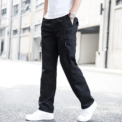 Pantalon cargo homme coton bio 4 voies poches fonctionnelles