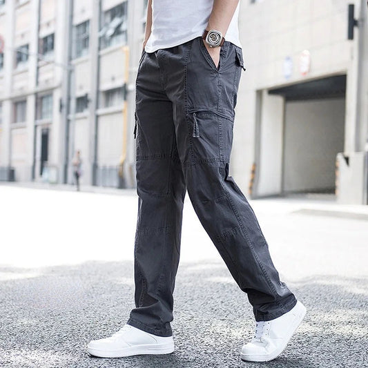Pantalon cargo homme coton bio 4 voies poches fonctionnelles