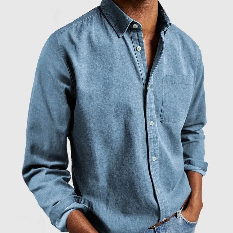 Chemise homme coupe ajustée casual premium usage quotidien