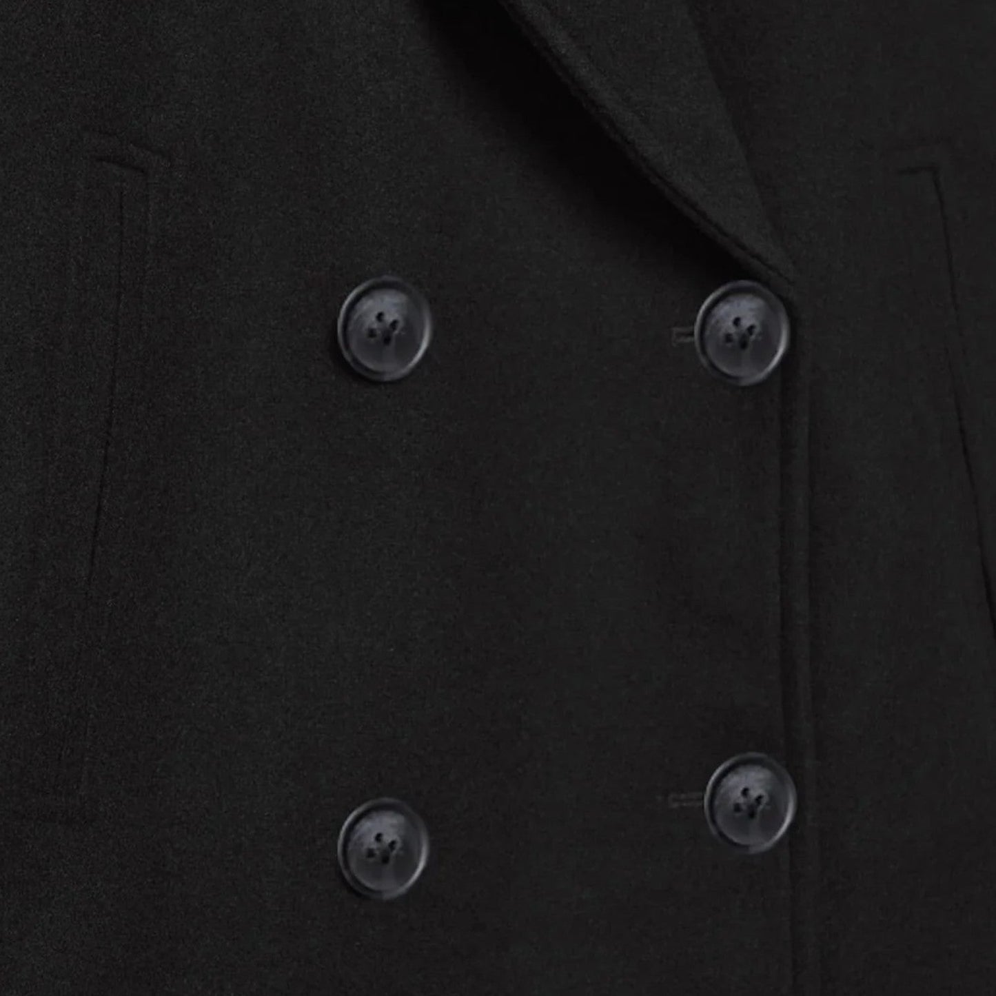 Veste en Laine Silhouette Architecturée pour Femme