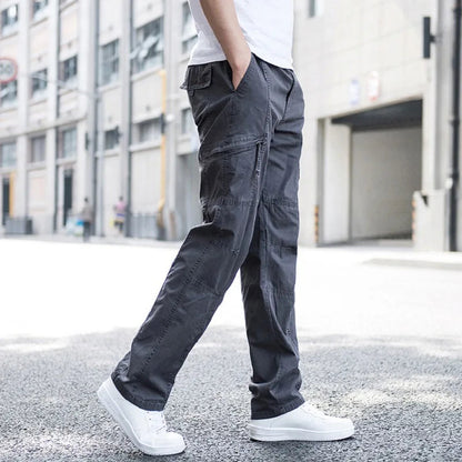 Pantalon cargo homme coton bio 4 voies poches fonctionnelles