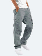 Men’s relaxed-fit, mid-rise cargo pants