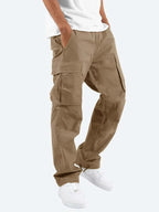 Men’s relaxed-fit, mid-rise cargo pants