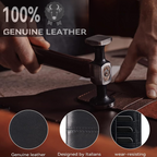 Portafoglio bifold in vera pelle con protezione RFID da uomo
