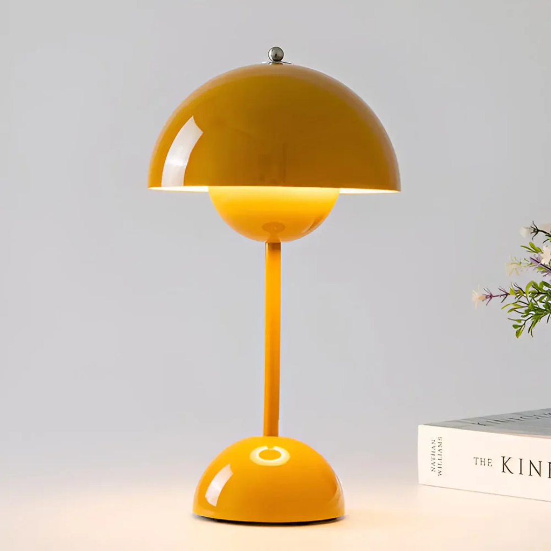Lampe de table sans fil avec éclairage ambiant réglable